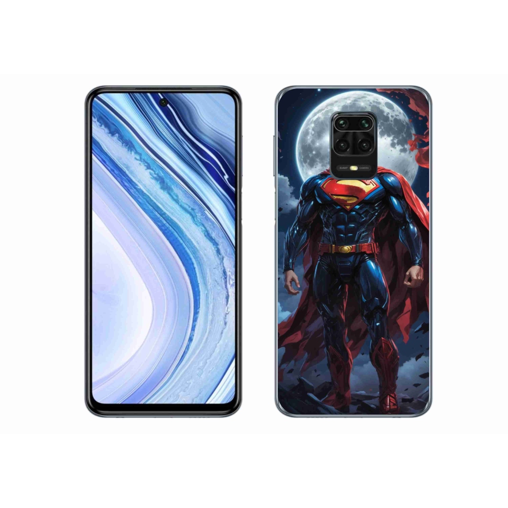 Gél borítás mmCase a Xiaomi Redmi Note 9 Pro számára - superman
