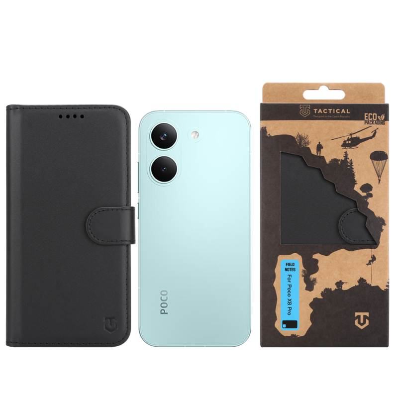 Taktikai terepi megjegyzések a Poco X8 Pro Black számára