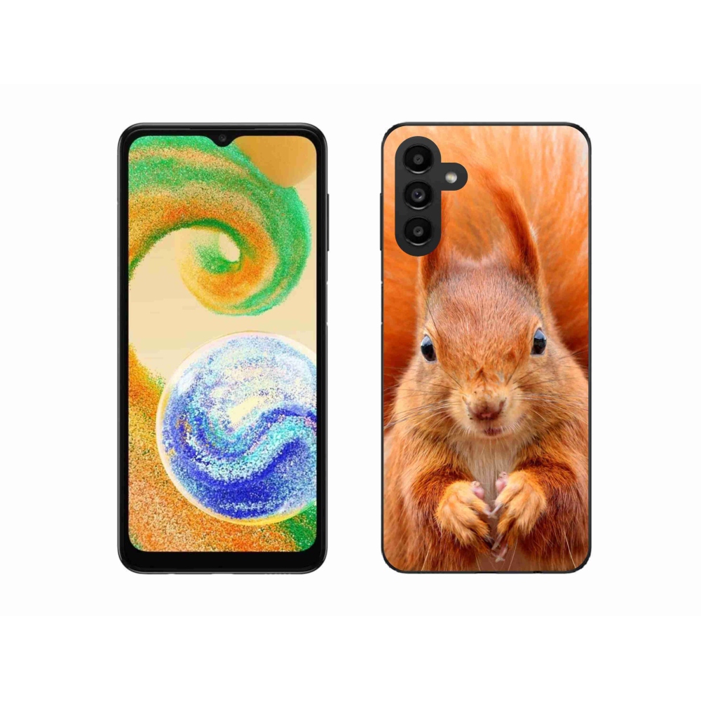 Zselés borítás mmCase Samsung Galaxy A04s (164.7x76.7x9.1mm) - mókus
