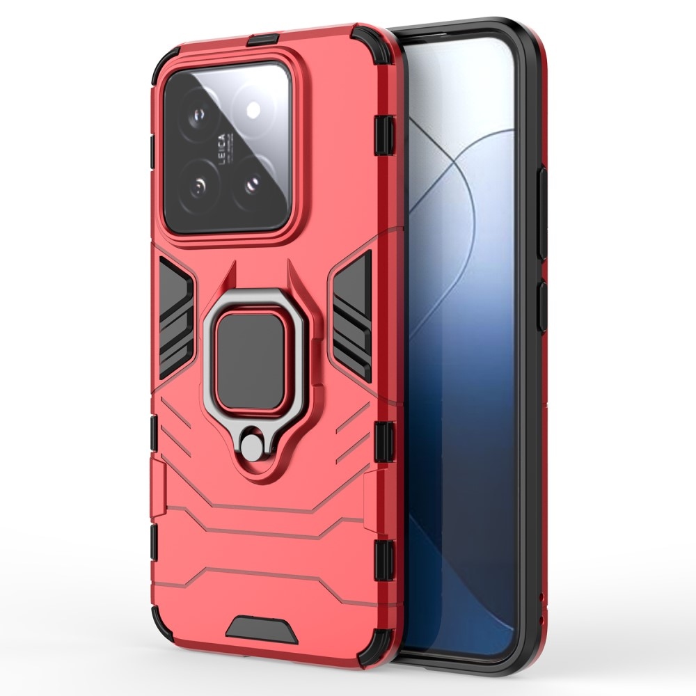 Guardy tartós borító a Xiaomi 14-hez - piros