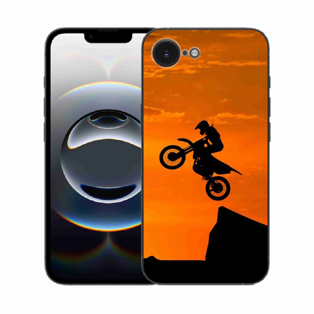 Zselés borítás mmCase iPhone 16e készülékhez - motocross