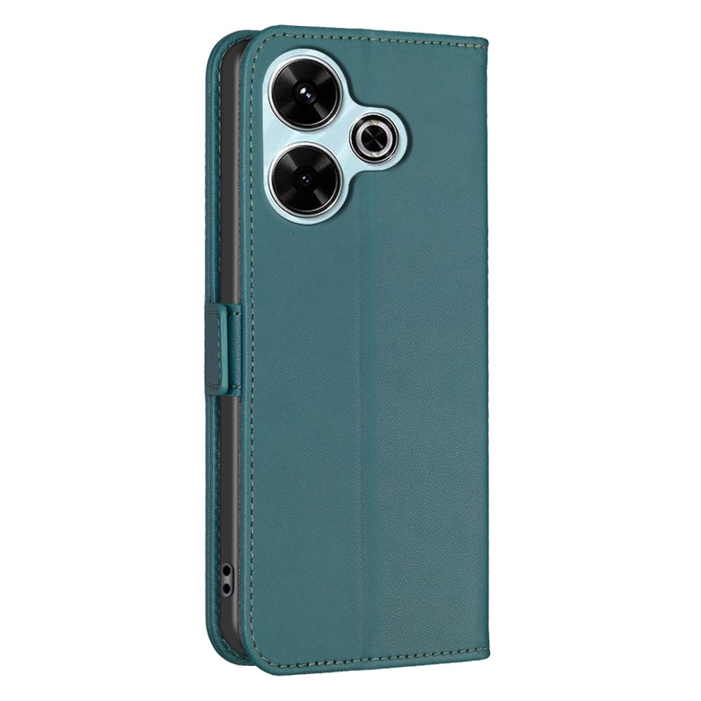 BNF könyvtáska Xiaomi Redmi 13 4G/Poco M6 4G - zöld