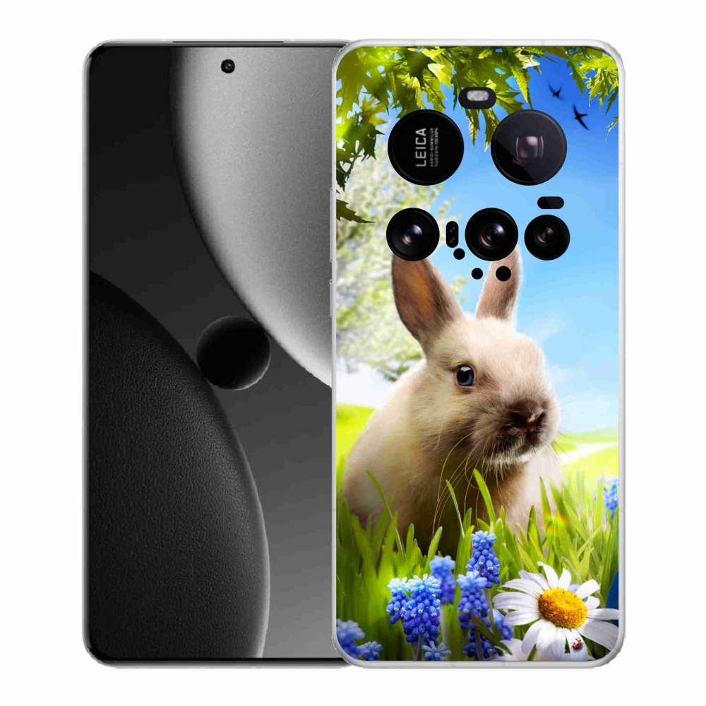 Gél borítás mmCase a Xiaomi 15 Ultra számára - nyuszi