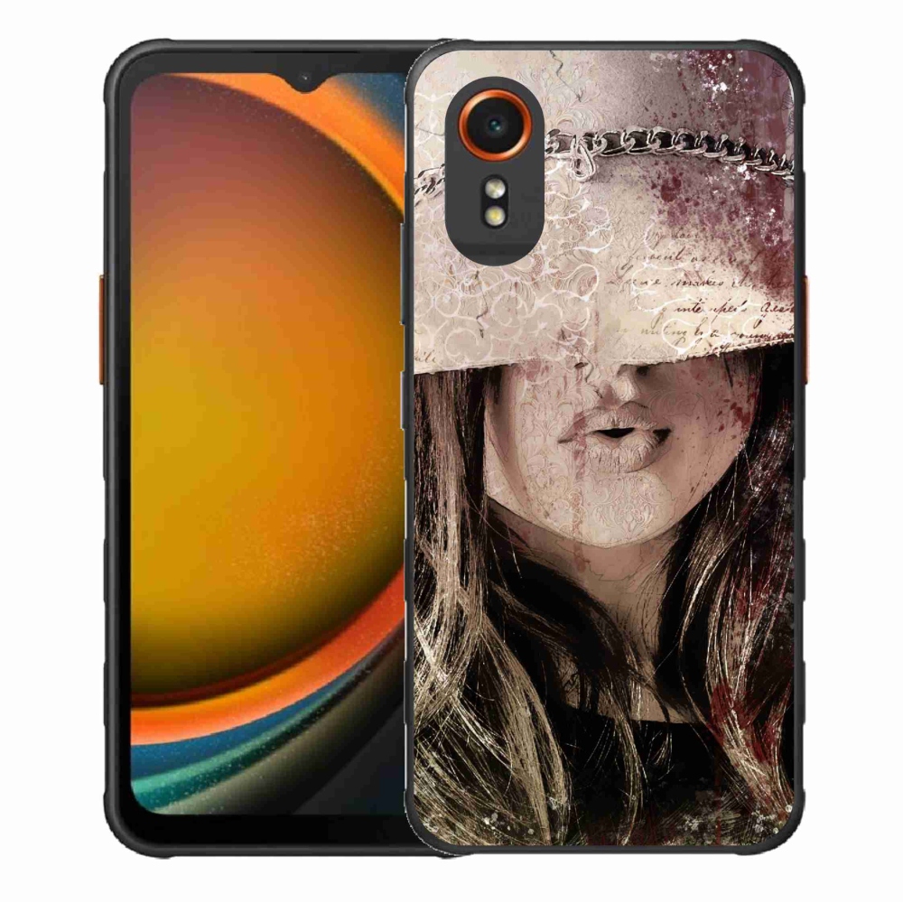 Gél borítás mmCase Samsung Galaxy Xcover 7 - lányhoz