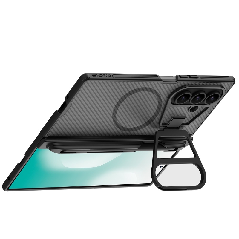 Nillkin CamShield Prop mágneses toll slot hátlapja Samsung Galaxy Z Fold 7 átlátszó fekete