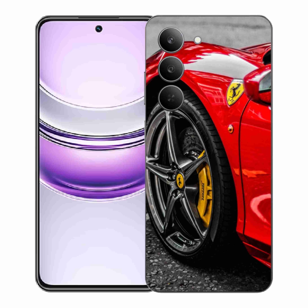 Zselés borítás mmCase a Realme 14x 5G készülékhez - autó 1