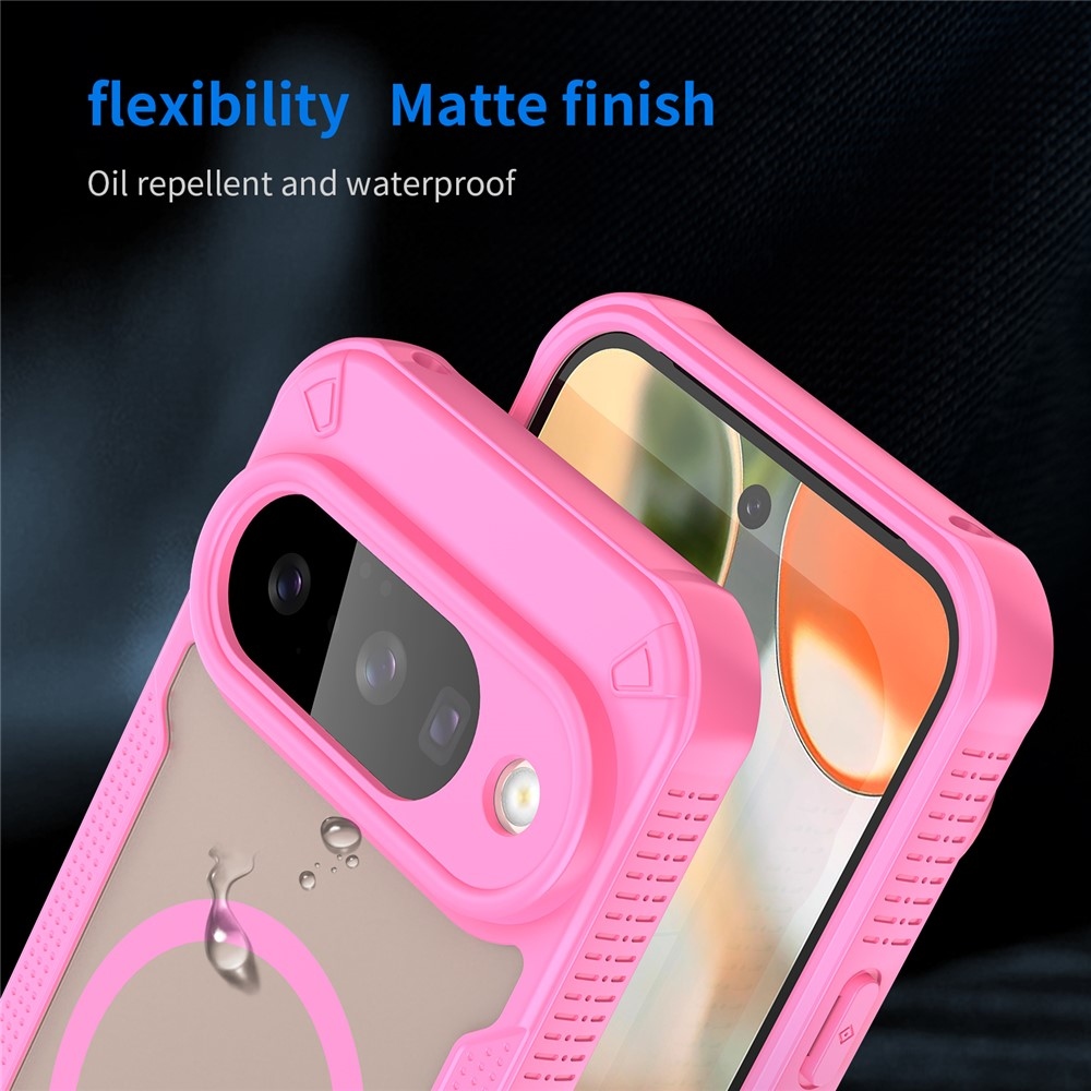 Froste tartós védőborítás MagSafe-val a Google Pixel 10 készülékhez - rózsaszín