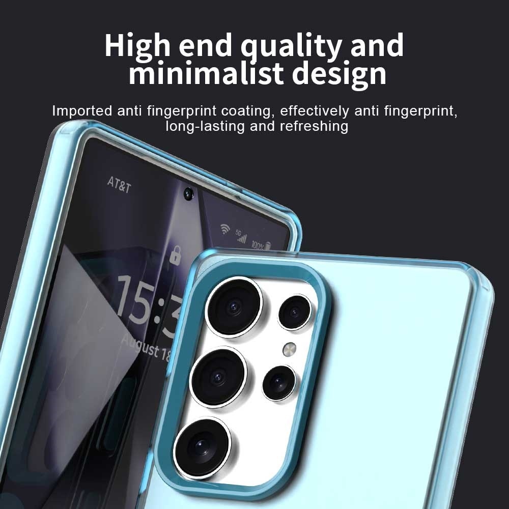 Candy zselés tok MagSafe-val a Samsung Galaxy S25 Ultra készülékre - kék