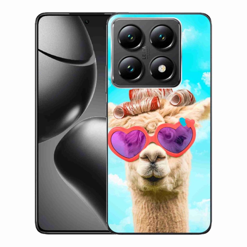 Gél borítás mmCase a Xiaomi 14T Pro számára - szemüveges láma