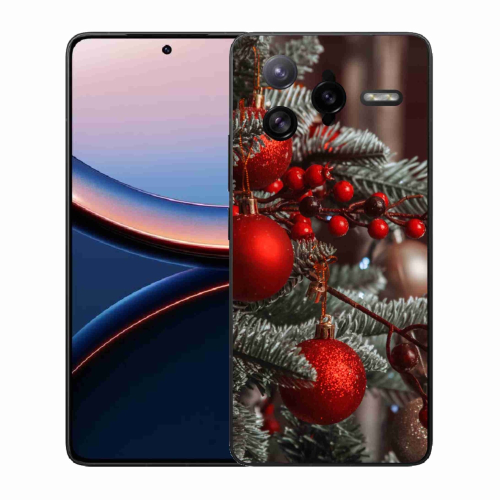 Gél borítás mmCase a Xiaomi Poco F7 Ultra számára - karácsonyi dekorációk 2