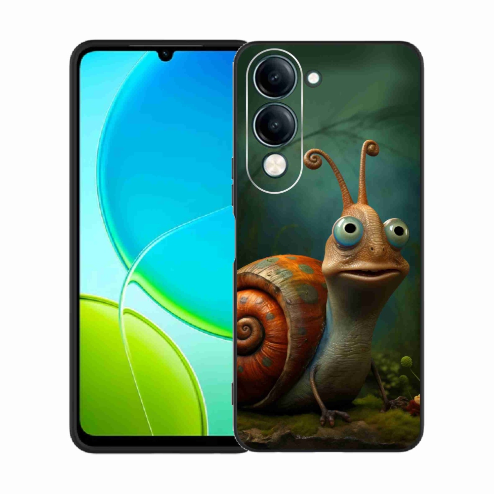 Zselés borító mmCase a Vivo Y29s 5G-hez - csiga