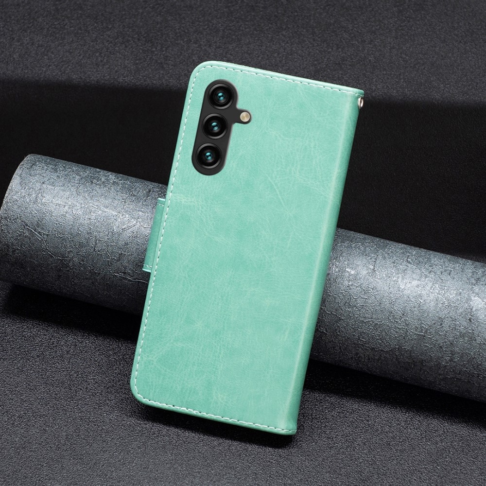 Pillangó könyv tok Samsung Galaxy A15 4G/5G készülékhez - kék színű