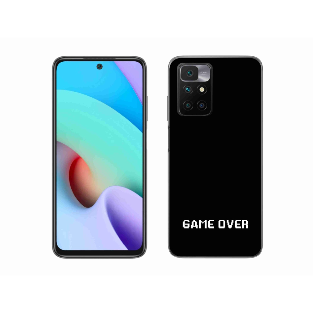 Gél borítás mmCase a Xiaomi Redmi 10/Redmi 10 (2022) - játék fekete háttérrel