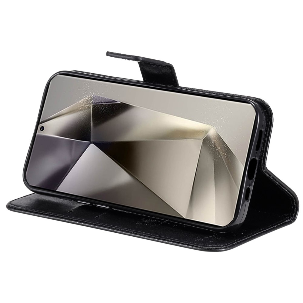 Fák könyve tok Samsung Galaxy S25 Ultra - fekete