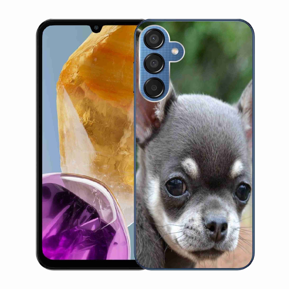 Gél tok mmCase a Samsung Galaxy M15 5G készülékhez - chihuahua