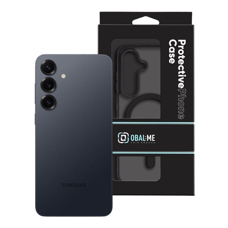 COVER:ME MagNetix Outline Cover for Samsung Galaxy S25 fekete