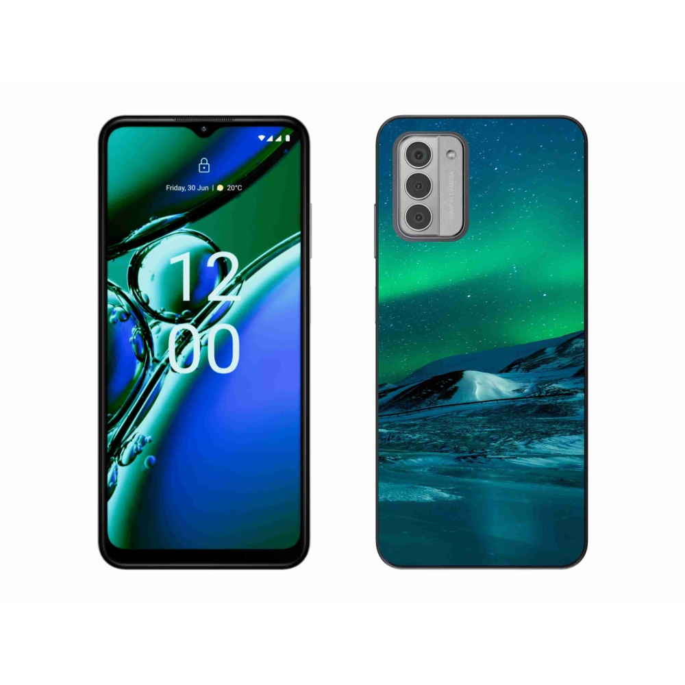 Zselés borítás mmCase a Nokia G42 készülékhez - sarki fény