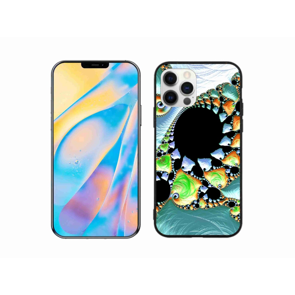 Gél borítás mmCase iPhone 12 készülékhez - absztrakt motívum 21