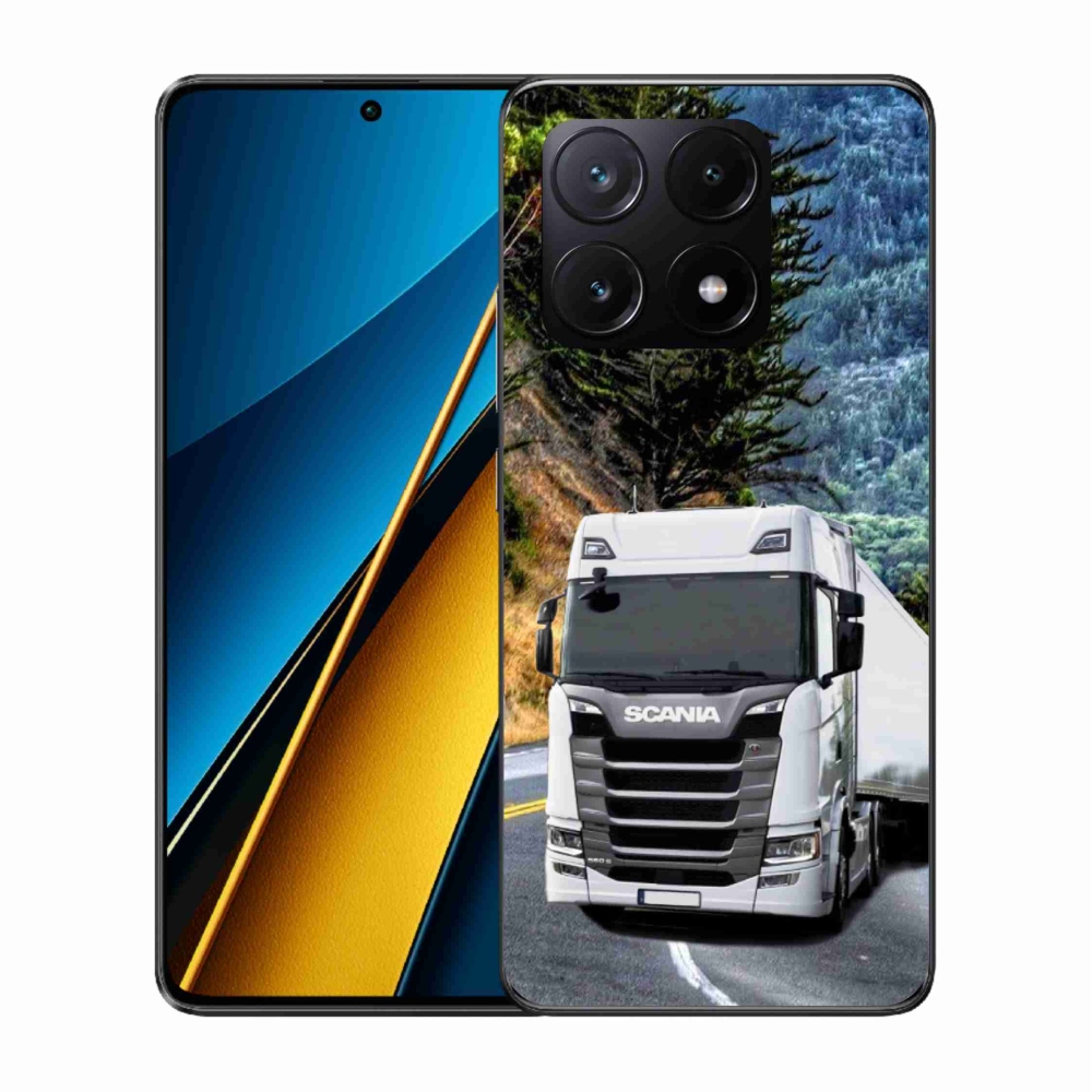 Gél borítás mmCase a Xiaomi Poco X6 Pro 5G számára - teherautó 1
