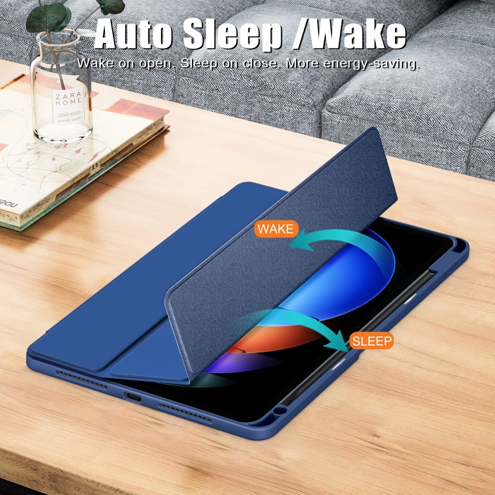 Ügyes záró tok Xiaomi Pad 6S Pro táblagéphez - kék