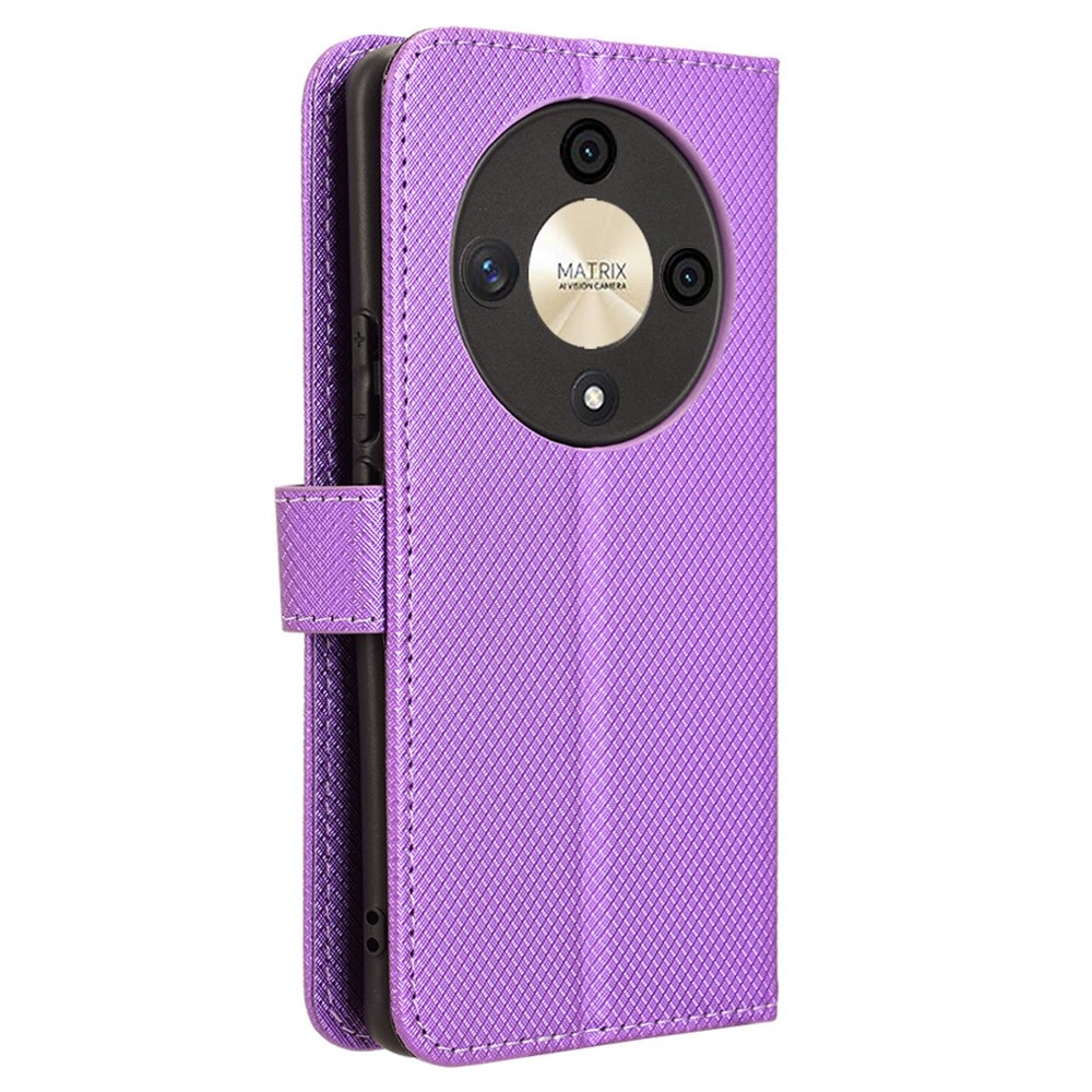 Csuklós könyv tok Honor Magic 6 Lite 5G - lila