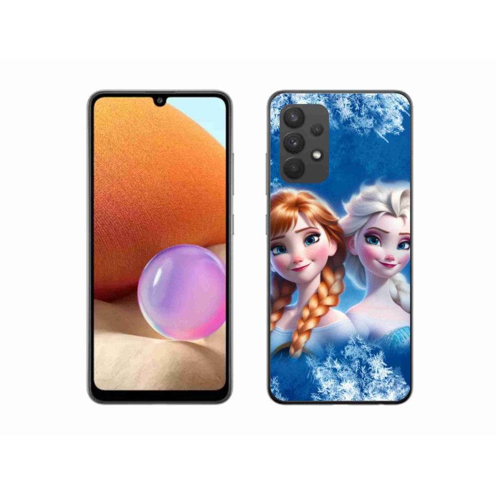 Gél borítás mmCase Samsung Galaxy A32 4G - Ice Kingdom 2