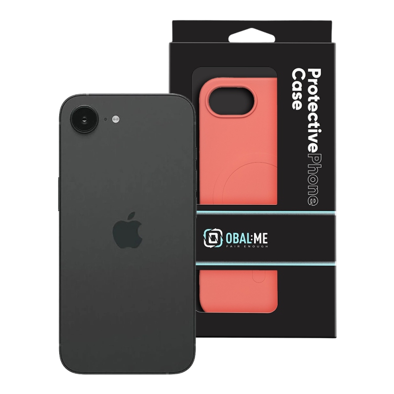 TOK: ME MagNetix Sculpt tok az Apple iPhone 16e/17e-hez, téglavörös