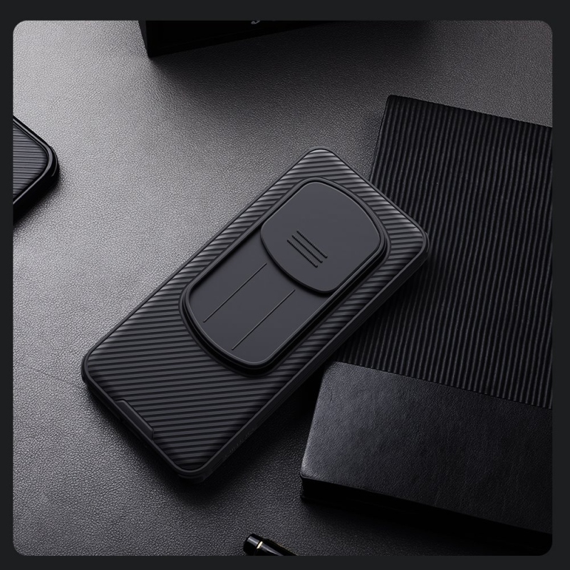 Nillkin CamShield PRO hátlap a Honor Magic7 Pro fekete színű készülékhez