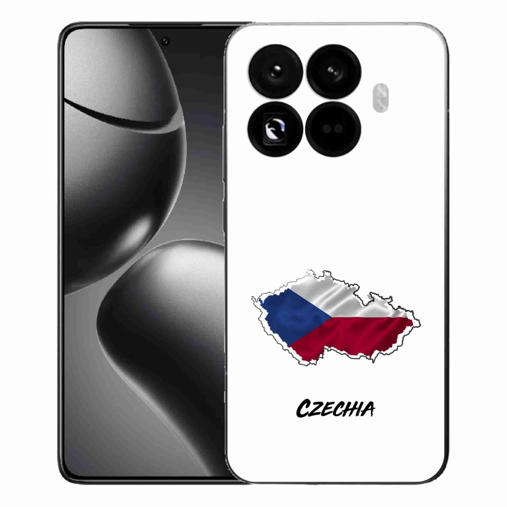 Gél borítás mmCase a Xiaomi 15T Pro - Csehország fehér háttérrel