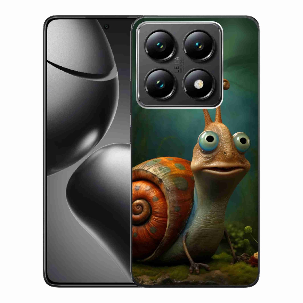 Gél borítás mmCase a Xiaomi 14T Pro számára - csiga