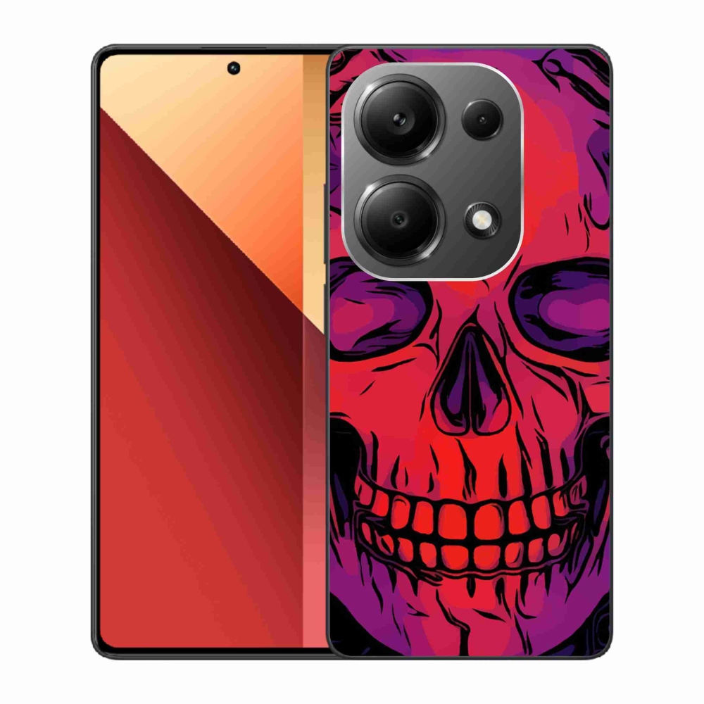 Gél tok mmCase a Xiaomi Redmi Note 13 Pro 4G/Poco M6 Pro számára - koponya
