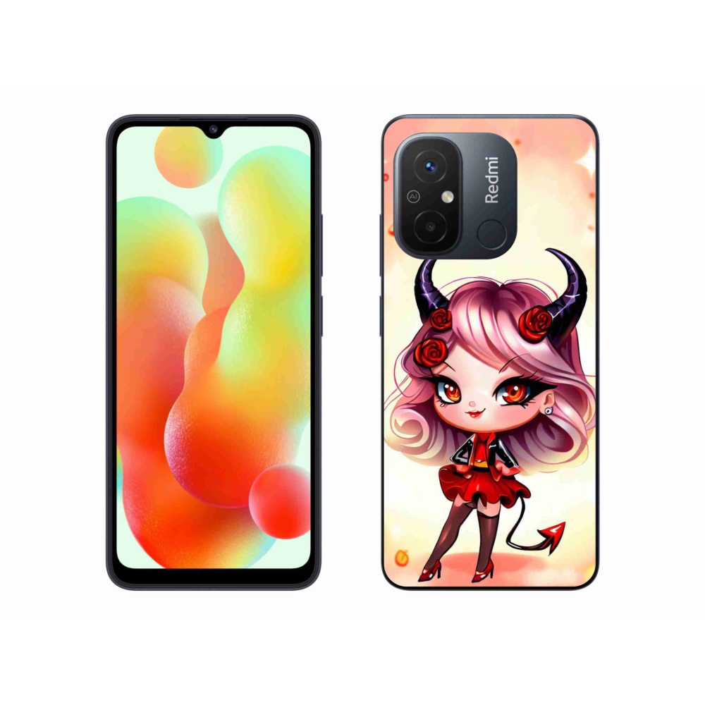 Gél borítás mmCase a Xiaomi Redmi 12C-hez - rajzfilm ördög