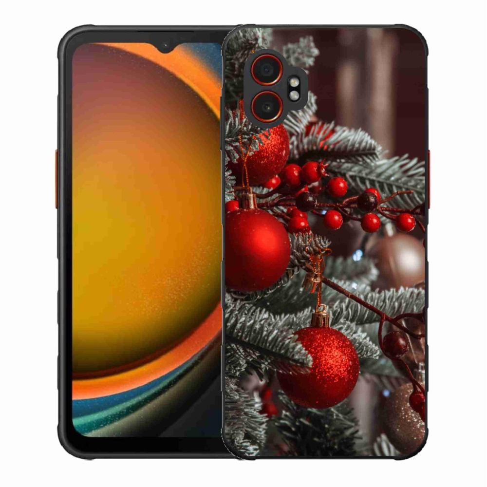 Gél borítás mmCase Samsung Galaxy Xcover 7 Pro - karácsonyi dekoráció 2