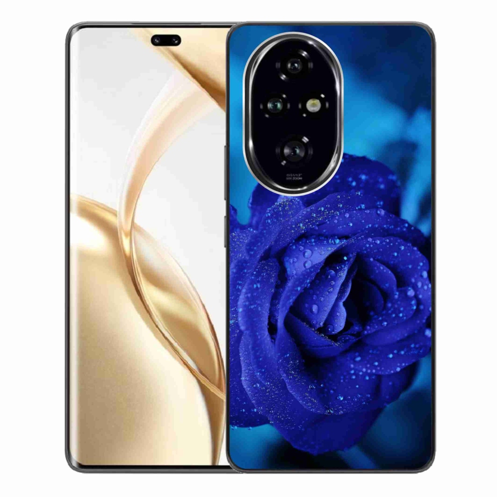 Gél tok mmCase a Honor 200 Pro 5G készülékhez - kék rózsa
