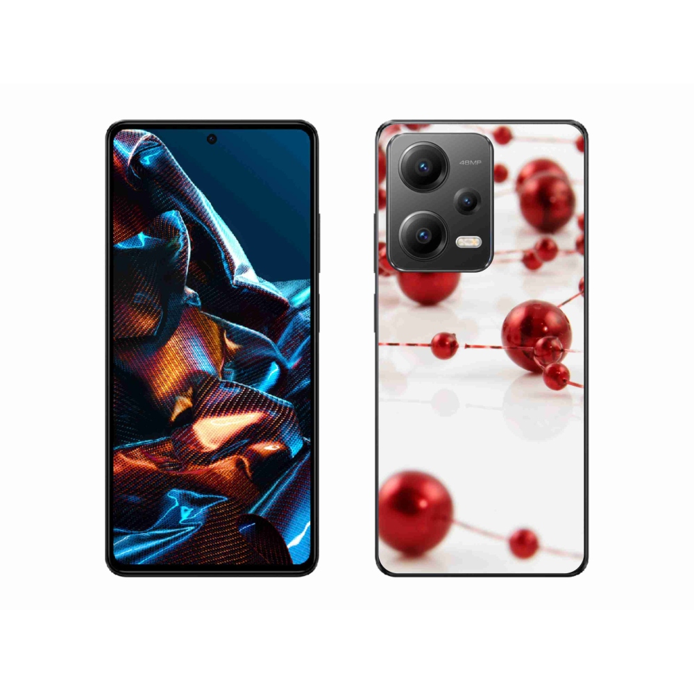 Gél borító mmCase a Xiaomi Redmi Note 12 Pro 5G-hez - karácsonyi lánc