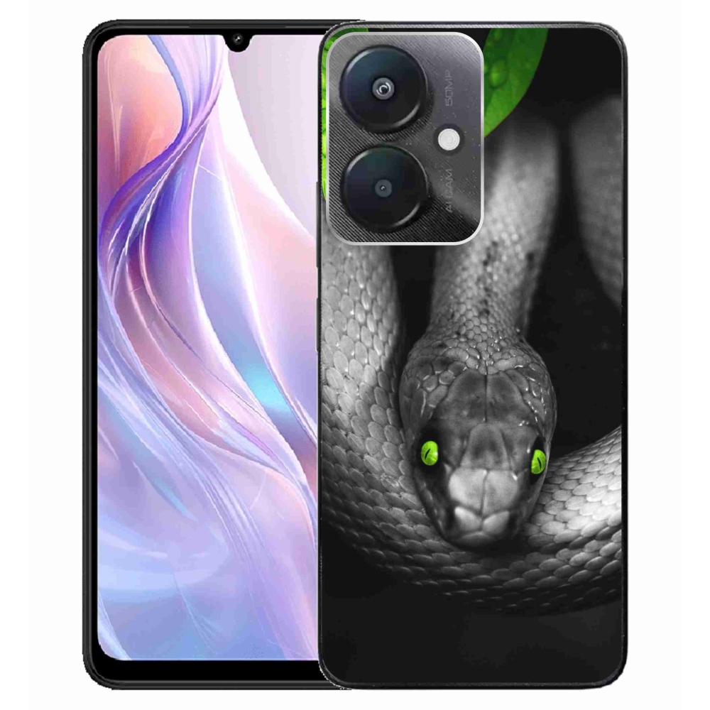 Gél borítás mmCase a Xiaomi Redmi 13C 5G-hez - kígyó