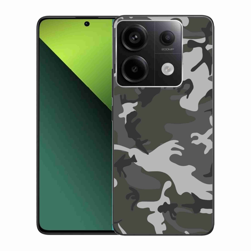 Zselés borítás mmCase a Xiaomi Redmi Note 13 Pro 5G/Poco X6 5G számára - álcázó mintás