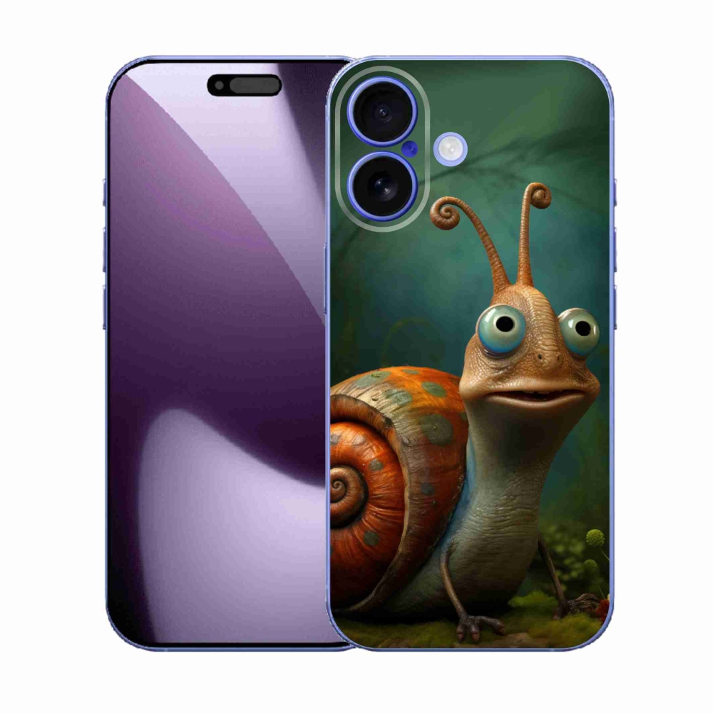 Zselés borítás mmCase iPhone 17 készülékhez - csiga