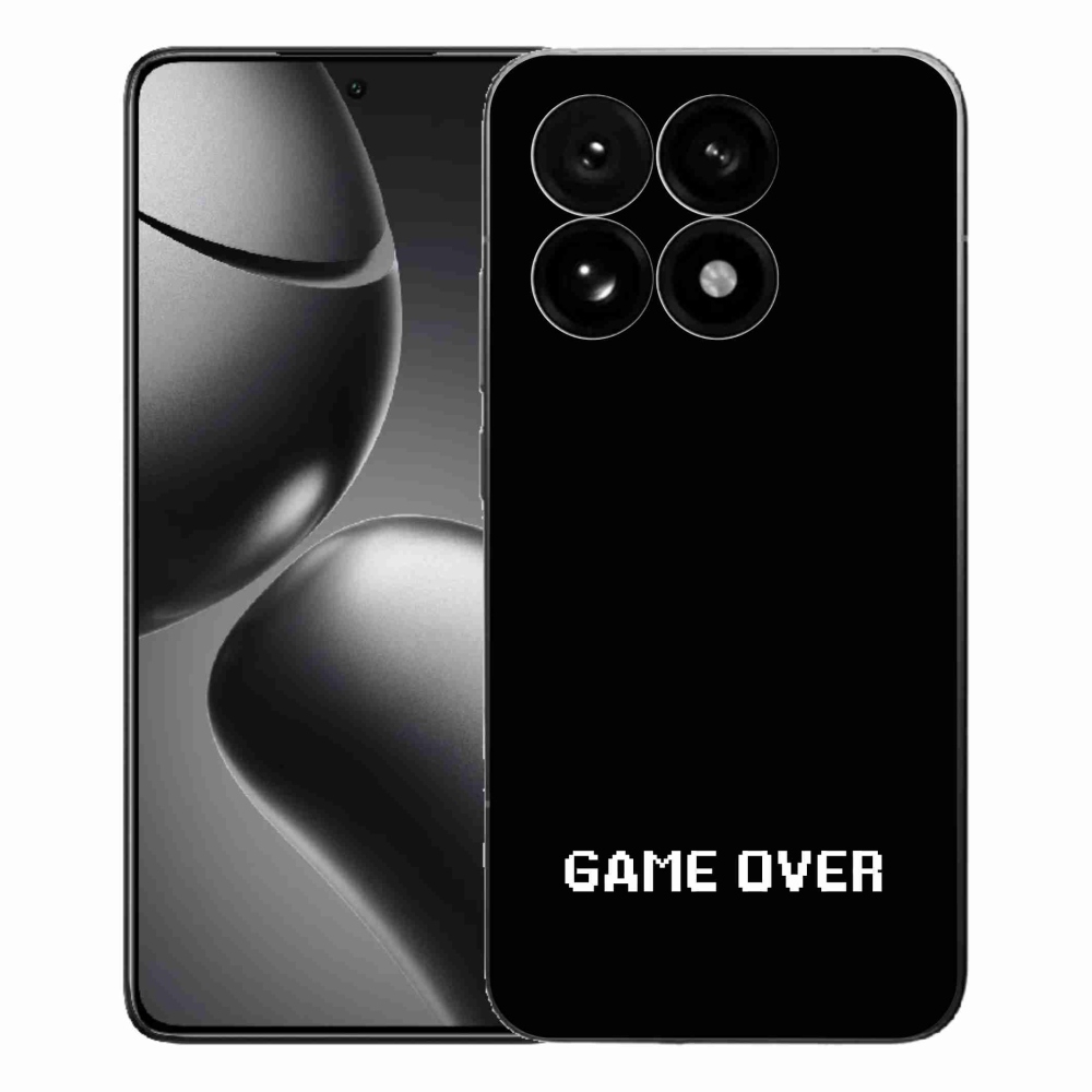 Gél borító mmCase a Xiaomi 15T-hez - játék fekete háttérrel