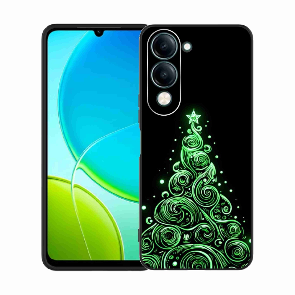 Gélburkolat mmCase a Vivo Y29s 5G-n - neon karácsonyfa 3