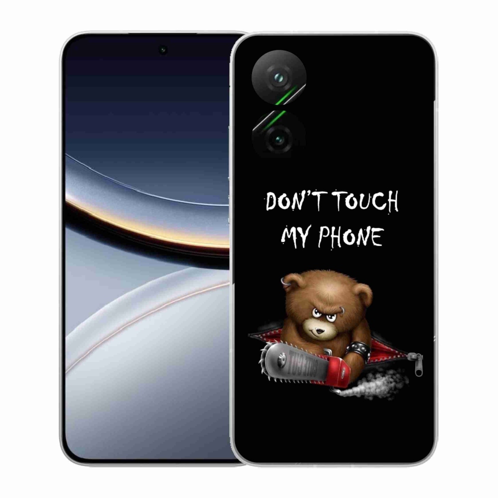 Gél borító mmCase a Xiaomi Poco F7 5G-hez - ne érintse meg a telefont