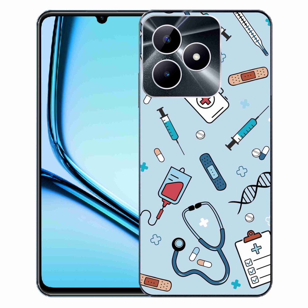 Zselés borító mmCase a Realme Note 50 készülékhez - egészség 1