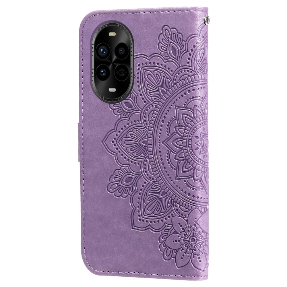 Mandala könyv tok a Huawei Nova 13 Pro 5G számára - lila