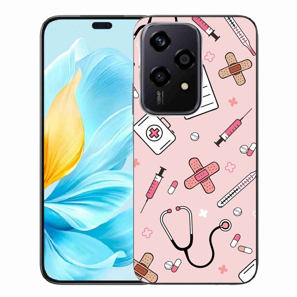 Zselés borítás mmCase a Honor 200 Lite 5G számára - egészség 2