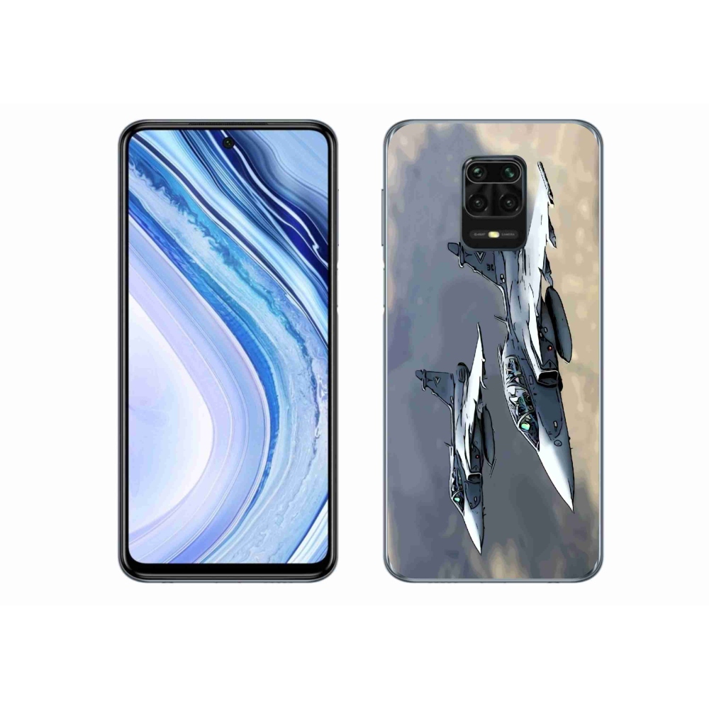 Gél borító mmCase a Xiaomi Redmi Note 9S-hez - vadászrepülők
