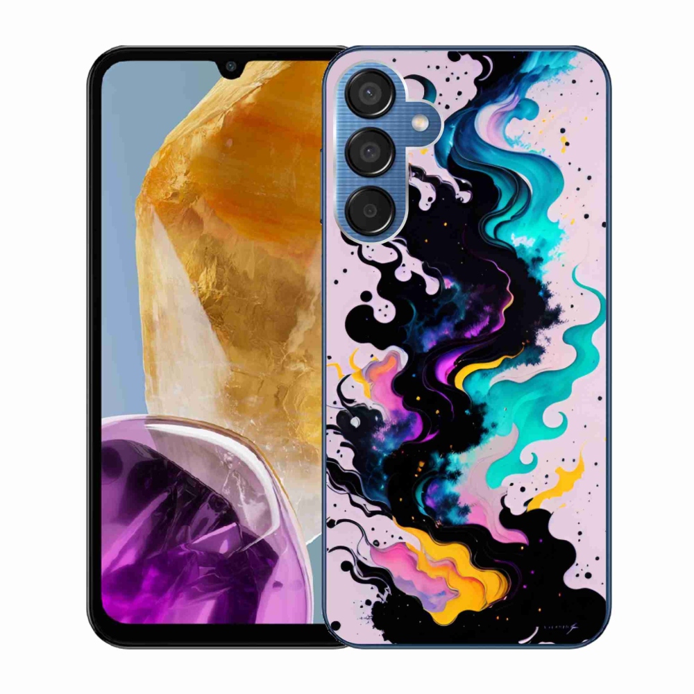 Gél borítás mmCase Samsung Galaxy M15 5G - absztrakt motívum 4