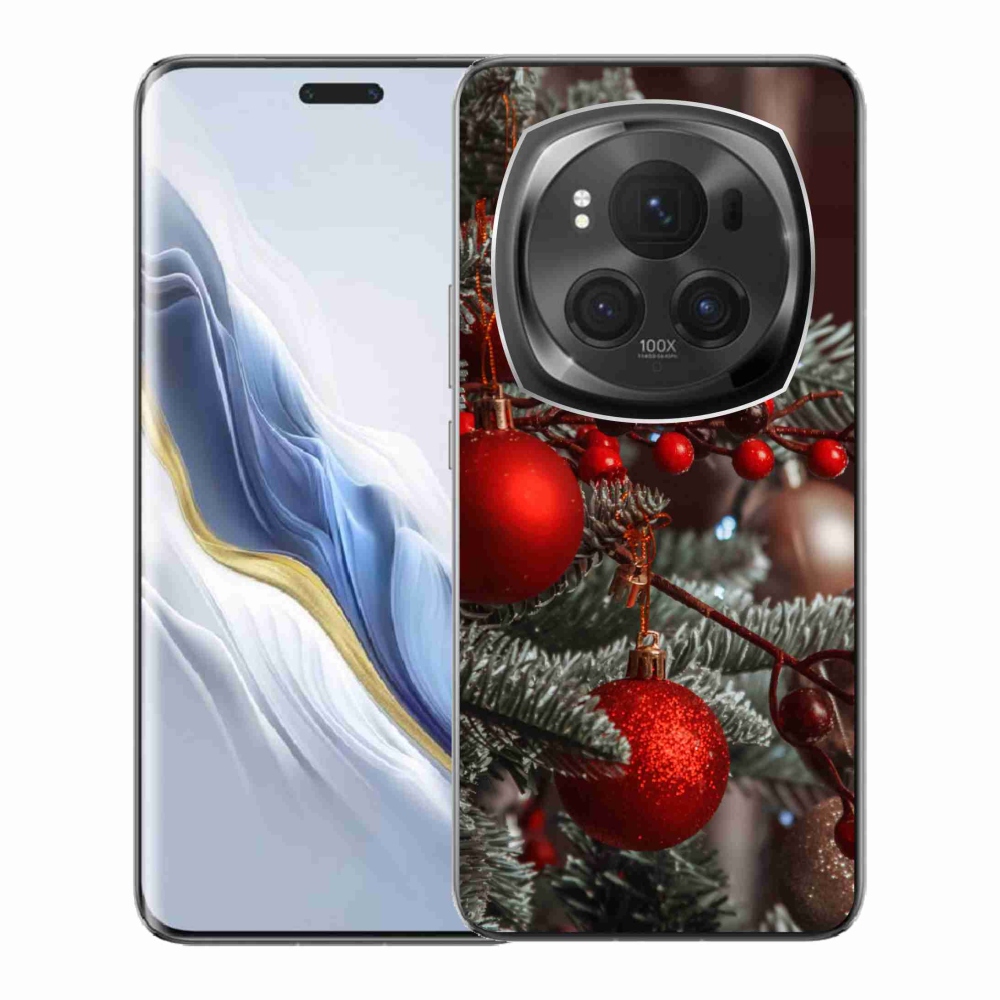 Gél borítás mmCase a Honor Magic 6 Pro 5G számára - karácsonyi dekorációk 2