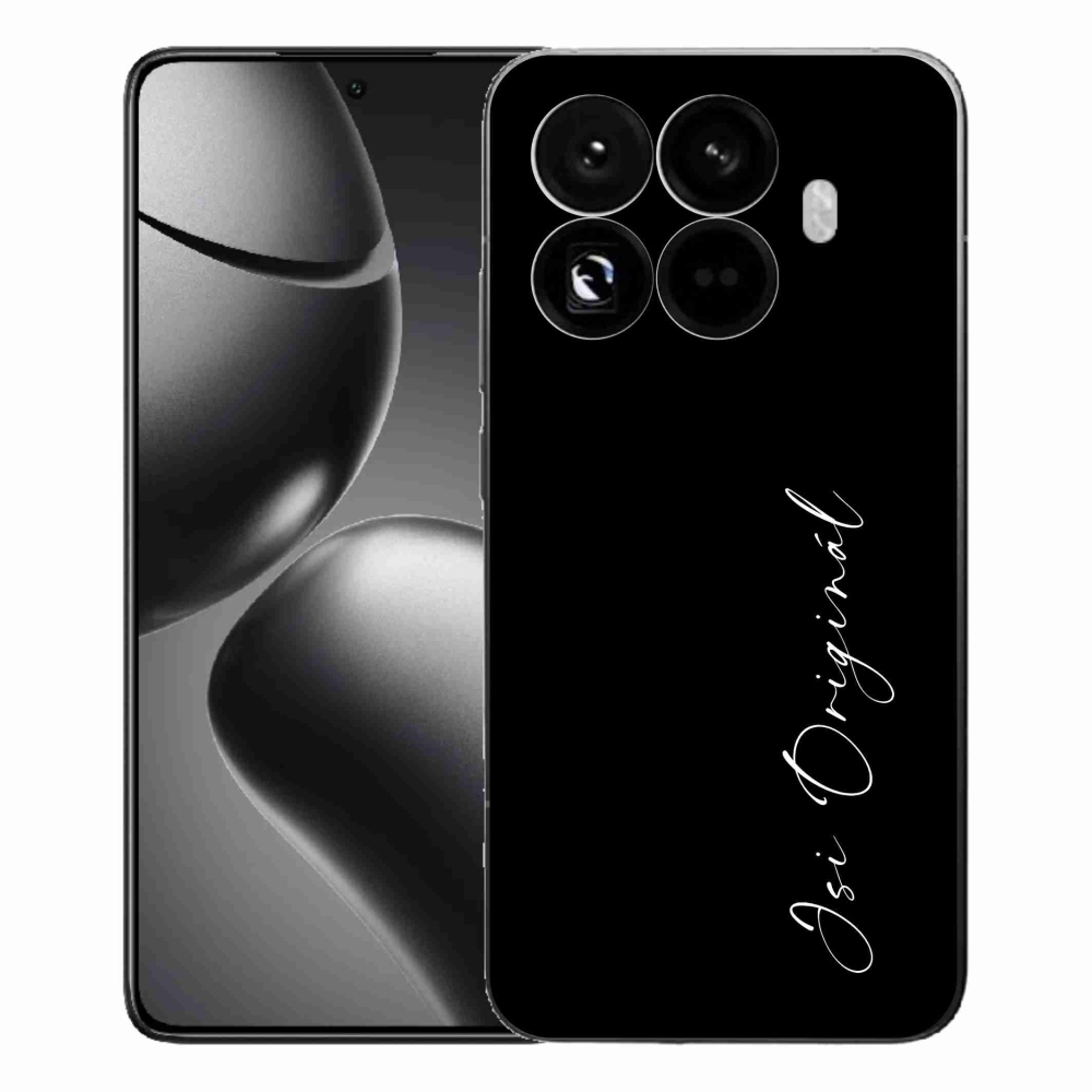 Gél borító mmCase a Xiaomi 15T Pro - te vagy az eredeti fekete háttérrel