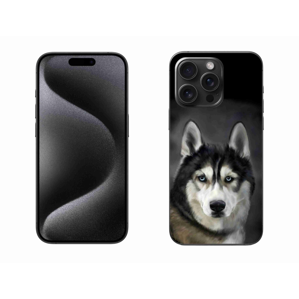Gél tok mmCase iPhone 15 Pro Max készülékre - husky