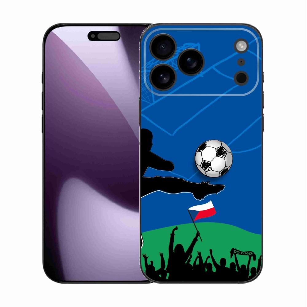 Zselés borítás mmCase iPhone 17 Pro Max készülékhez - futballszurkolók számára